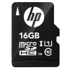 HP MSDCWAU1 16GB MicroSD Memory Card with Adapter U1 (Black)