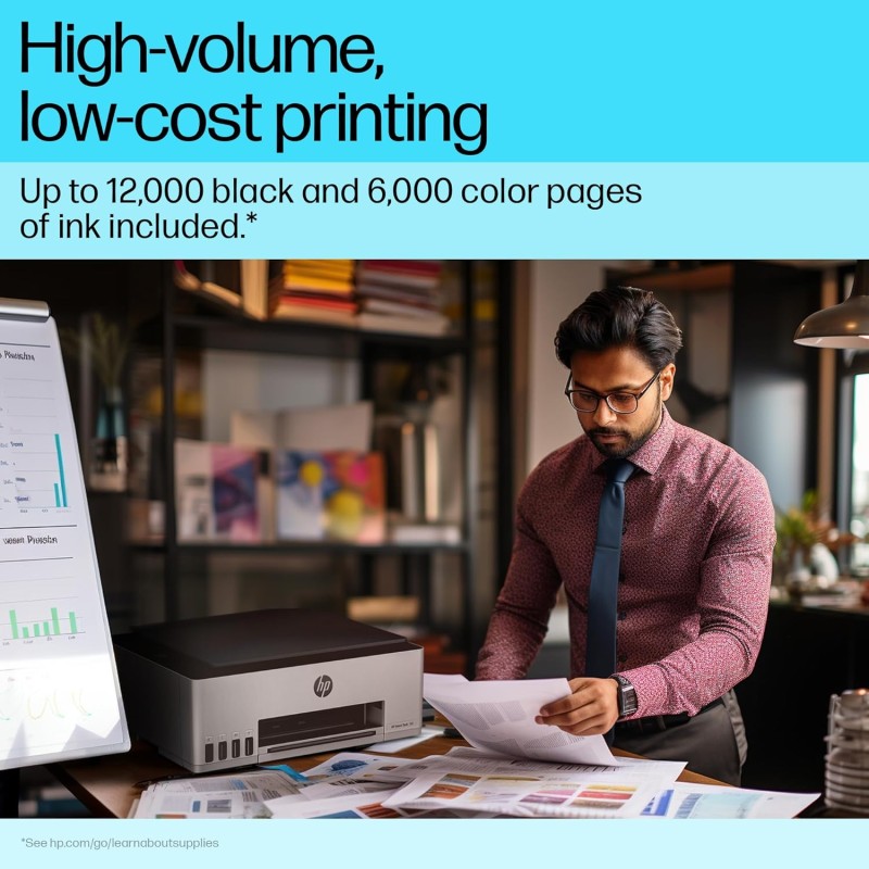 HP Smart Tank 580 All-in-One WiFi Colour Printer (Pre ink-loaded)