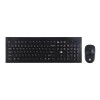 HP USB Wireless Spill Resistance Keyboard and Mouse Combo with 10m Working Range 2.4G Wireless 