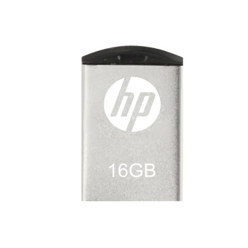 HP v222w 16GB USB 2.0 Pen Drive, Metal Silver