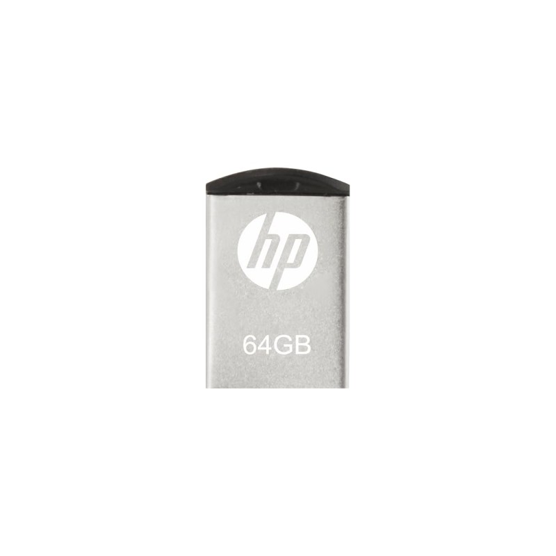 HP v222w 64GB USB 2.0 Pen Drive, Metal Silver