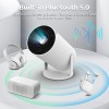 HY300 Freestyle 4500 Im 1080P Android12 WiFi6 BT5.0 4K 2K HD180 Degre Rotation AutoKeystone 1GB/16GB Compatible