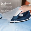 Havells Glace Plus 1000 Watts Dry Iron Press| 2X Non Stick Greblon Coating from Germany| 2X ISI Certified Safety & Performance (Blue)
