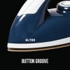 Havells Glydo 1000 watt Dry Iron With American Heritage Non Stick Sole Plate, Aerodynamic Design, Easy Grip Temperature (Charcoal Blue)