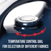Havells Glydo 1000 watt Dry Iron With American Heritage Non Stick Sole Plate, Aerodynamic Design, Easy Grip Temperature (Charcoal Blue)