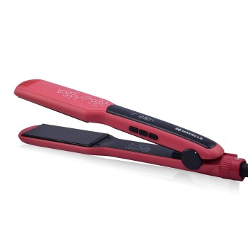 Havells HS4121 Wide Plate Hair Straightener | 5 temperature settings | Digital Display | Instant Heating Technology