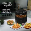 Havells Prolife Crystal Digital Air Fryer 5.5L, 1500W|D 8 Pre-sets| Aerocrisp Technology with 85% Less Oil Cooking
