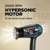 Havells Styling Hair Dryer | Hypersonic Motor | 3 Detachable Attachment| Diffuser, Quill-Style HD4161