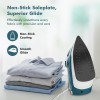 Havells Ventura 2000 Watt Steam Iron with Self Cleaning Function|Vertical & Horizontal Ironing|220 ml Tank for Longer Ironing|High Steaming (Turquoise)