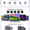 Hiearcool 7 in 1 USB C Hub, MacBook Pro Adapter, 4K HDMI, USB3.0, SD/TF Card Reader, 100W PD, Compatible