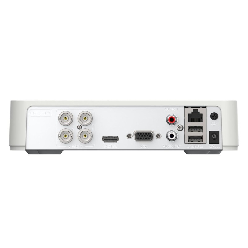 Hikvision DS-7104HGHI-M1/T 4-Channel Turbo HD DVR | 2-Way Audio Support | 1080p Lite Recording | H.265 Pro+ Compression