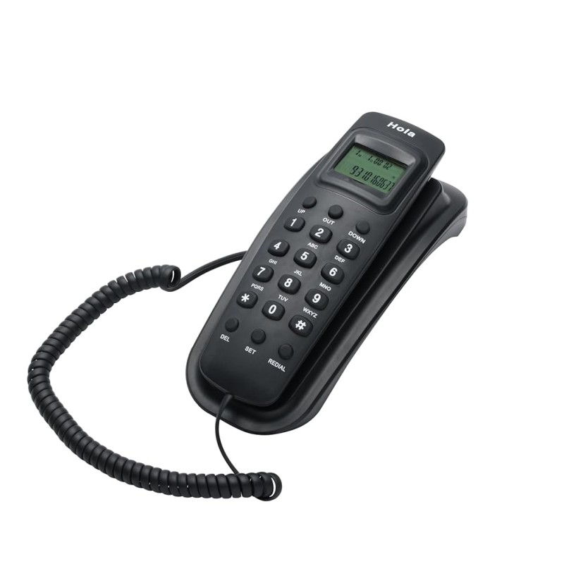 Hola TF 620 Slim Corded Caller ID Phone