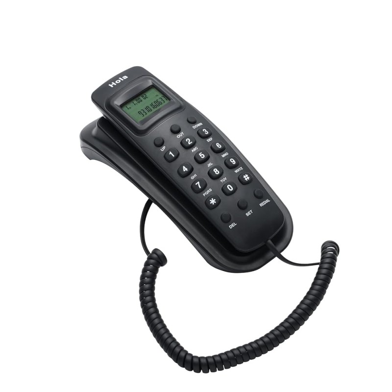 Hola TF 620 Slim Corded Caller ID Phone