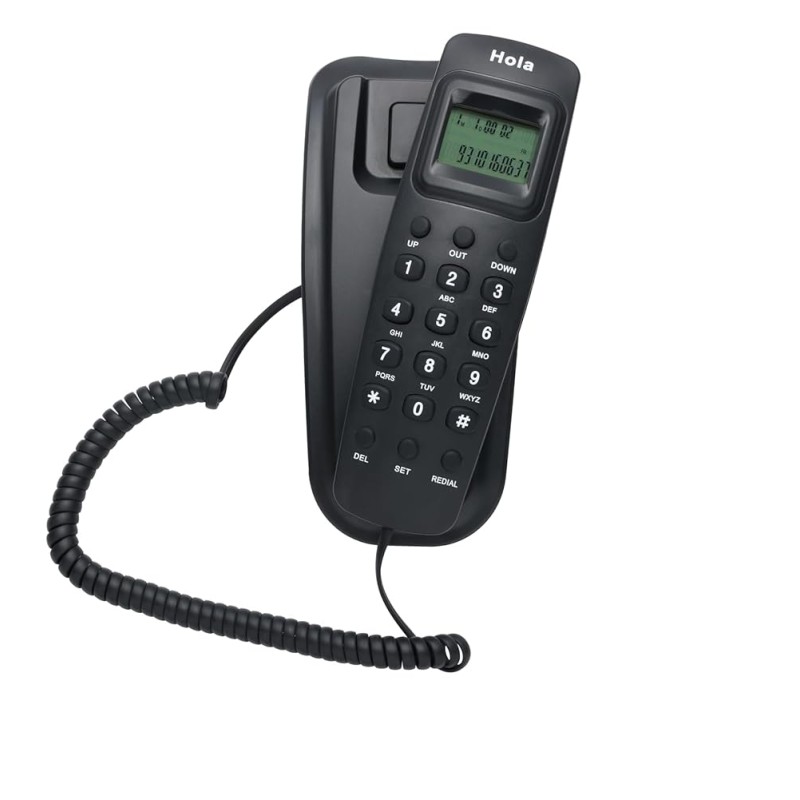 Hola TF 620 Slim Corded Caller ID Phone