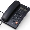 Hola ! TF 700 Speaker Corded Landline Phone with Caller ID (Cli) and Two Way Speakerphone Function Supported by Date/Time Display (Black)