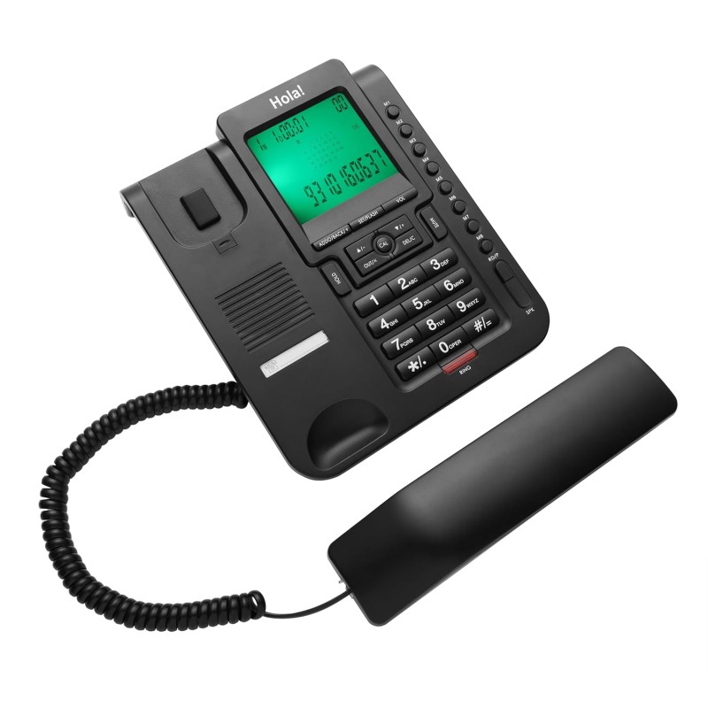 Hola TF 710 Big Display Caller ID Speaker Phone with 6 One Touch Memory