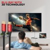 Honeywell Display Port To Display Port 2.0 Cable, 8K@60Hz UHD Resolution, 2 Mtr, 40 GBPS Transmission Speed, Male to Male