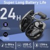 Humble Bluetooth Earbuds with Touch Functionality, 24 Hours Playtime, Noise Cancellation, Touch Controls, Long Battery, (Black)