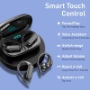 Humble Bluetooth Earbuds with Touch Functionality, 24 Hours Playtime, Noise Cancellation, Touch Controls, Long Battery, (Black)