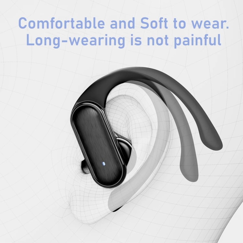 Humble Bluetooth Earbuds with Touch Functionality, 24 Hours Playtime, Noise Cancellation, Touch Controls, Long Battery, (Black)