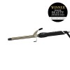 IKONIC HAIR CURLER CT-16 FOR ALL HAIR TYPES WITH CERAMIC EXTRA LONG BARREL. 100-240 V (BLACK & GOLDEN)