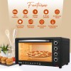 INALSA Oven OTG (46 Liter) with Motorised Rotisserie and Convection, 2000W, 4 Stage Heat Selection (Silver)