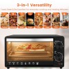 INALSA Oven Toaster Griller 10 L, Cake Baking Oven OTG Multi-Task with Temperature 800 Watts, Includes Baking Pan (Black/Silver)