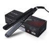 Ikonic Professional Pro Straight Hair Straightener For Women, 1.5 Inch Ceramic Floating Plates, Black