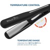 Ikonic Professional Pro Titanium Shine 3.0 Hair Straightener, Advanced Dual Titanium Floating 1.5-Inch Wide Plates, Digital Temperature Control