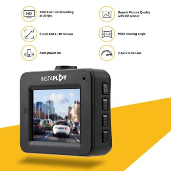 Instaplay INSTACAM Full HD 1080 Pixel Car Dash Camera