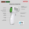 Intex Non-contact FDA Approved Digital Infrared Thermometer Temperature Gun -32°C to 42°C(89.6-109.4℉) with LCD Display (white grey)