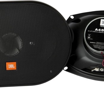 JBL A450HI 450W 6" x 9" (15.2cm x 23cm) 3-Way Speakers with Polypeopylene woofers Cones, and PEI Balanced Dome tweeters Ideal for Factory Speaker Upgrades