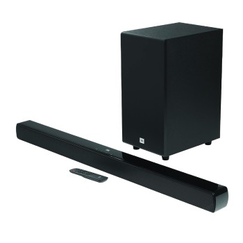 JBL Cinema SB190 Deep Bass, Dolby Atmos Soundbar with Wireless Subwoofer for Extra Deep Bass, 2.1 Channel (380W)