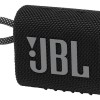 JBL Go 3 Wireless Portable Bluetooth Mini Speaker, Small Speaker with Pro Sound, Vibrant Colors with Rugged Fabric Design, Lightweight IP67 Waterproof, Type C Interface (Without Mic, Black)