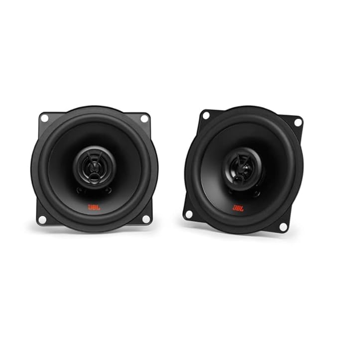 JBL Stage2 524FHI - 350W 5-1/8" (13Cm) Two Way Coaxial Car Speaker with IMPP Cone with PEI Balanced Dome Black