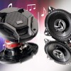 JXL 1090 High Performance 3 Way 4 Inch Coaxial Car Speaker with Inbuilt PEI Car Tweeter and HOP Woofer 500W MAX Pair (Black)