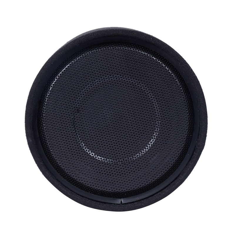 JXL 1280 12 Inch Active Bass Tube Subwoofer with Imported Amplifier 6500W (Black/Round)