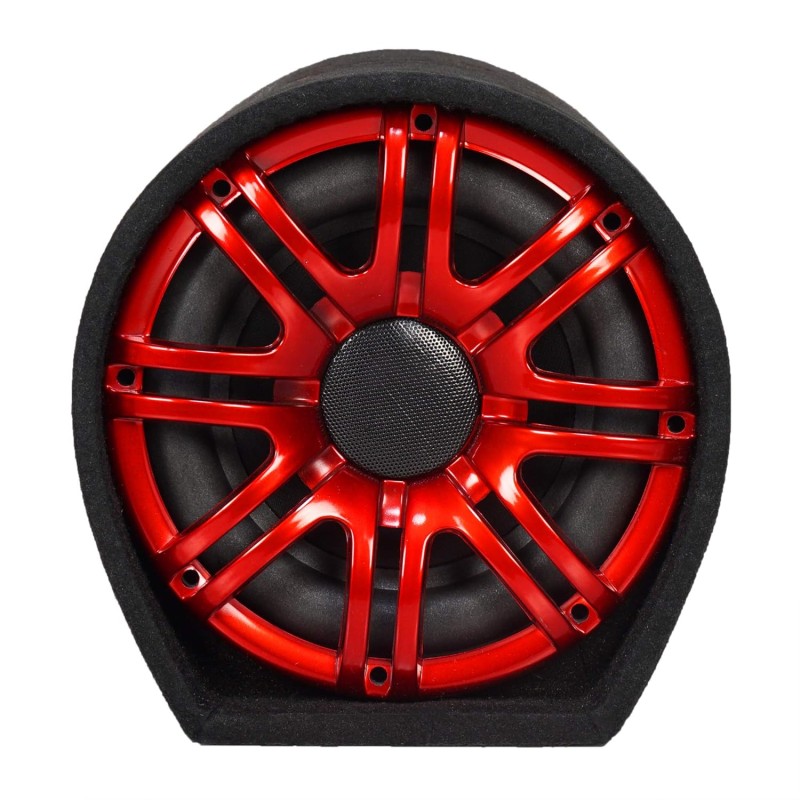 JXL 8018 8 Inch Active Bass Tube Subwoofer with Inbuilt Amplifier 4200W (Black)