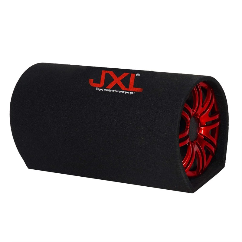 JXL 8018 8 Inch Active Bass Tube Subwoofer with Inbuilt Amplifier 4200W (Black)