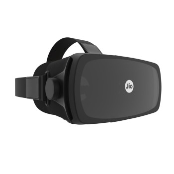 JioDive VR Headset | Immersive 360° Viewing Experience | Live Sports, Movies, TV Shows & Live TV Channels | VR Games & YouTube 360 | Black