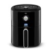 KENT Classic Hot Air Fryer 4L 1300 W | 80% Less Oil | Instant Electric Air Fryer | Auto Cut Off | Fry, Grill, Roast, Steam, and Bake Black
