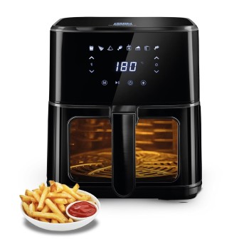 KENT Ultra Digital Air Fryer 4.5L |1500W| Bake, Grill & Roast | Up to 80% Less Oil Usage |8 Preset Menu|Rapid Heat Circulation