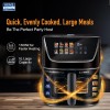 KENT Ultra Digital Air Fryer 5L | 1500W | Bake, Grill & Roast | Up to 80% Less Oil Usage |8 Preset Menu|Rapid Heat Circulation