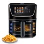 KENT Ultra Digital Air Fryer 5L | 1500W | Bake, Grill & Roast | Up to 80% Less Oil Usage |8 Preset Menu|Rapid Heat Circulation