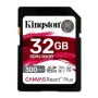 Kingston Canvas React Plus 32GB SD Card | SDXC UHS-II | 300R/260W U3 V90 | Full HD/4K/8K | SDR2/32GB