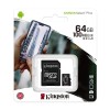 Kingston Canvas Select Plus 64GB microSD Card Class 10 UHS-I speeds up to 100MB/s with Adapter (SDCS2/64GBIN)