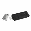 Kingston DataTraveler 70 64GB Portable and Lightweight USB-C flashdrive with USB 3.2 