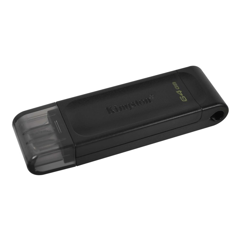 Kingston DataTraveler 70 64GB Portable and Lightweight USB-C flashdrive with USB 3.2 