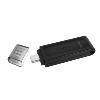 Kingston DataTraveler 70 64GB Portable and Lightweight USB-C flashdrive with USB 3.2 