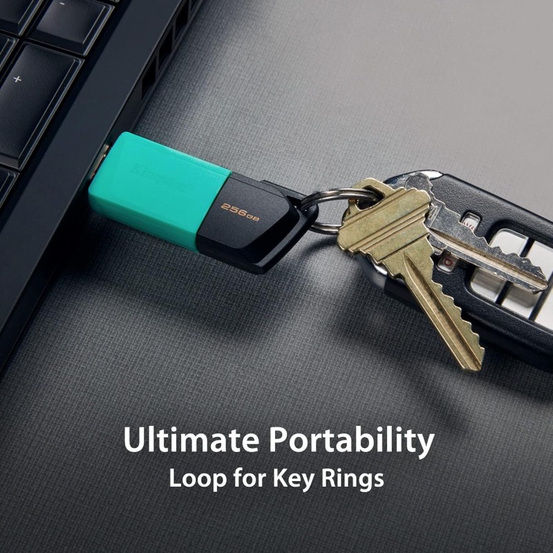 Kingston DataTraveler Exodia M 128GB USB-A Flash Drive USB 3.2 Gen 1 DTXM/128GBIN